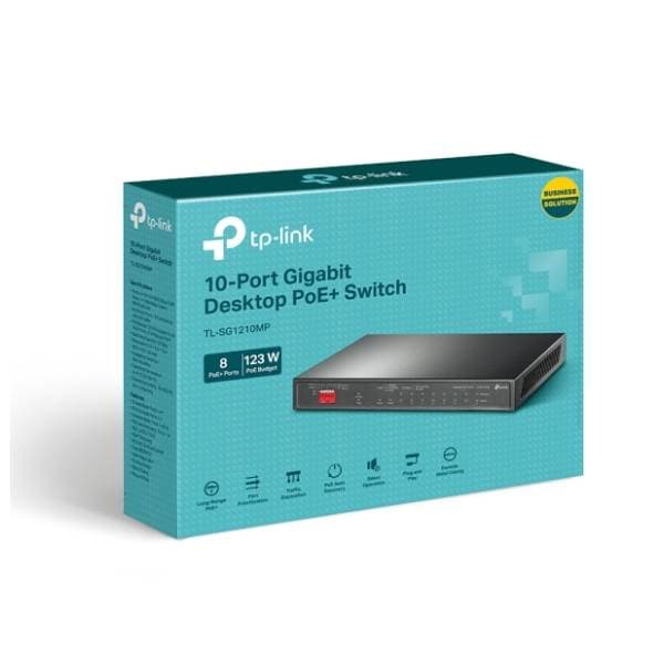 TP-LINK TL-SG1210MP switch 3