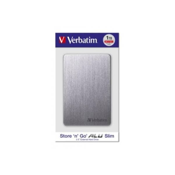 VERBATIM eksterni HDD 1TB Store 'n' Go Alu Slim (53662) Space Grey 5