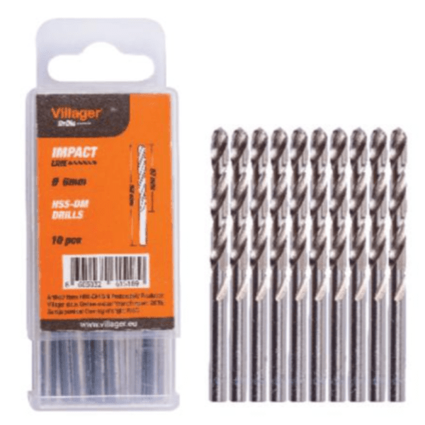 VILLAGER Impact Line HSS-DM 2.5 mm 10/1 set burgija za metal 0