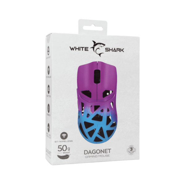 WHITE SHARK bežični miš Dagonet WGM 5019 Blue Purple 6