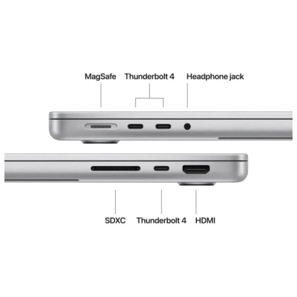 APPLE laptop MacBook Pro 14 M5 16/512GB Silver (mde44cr/a) 5