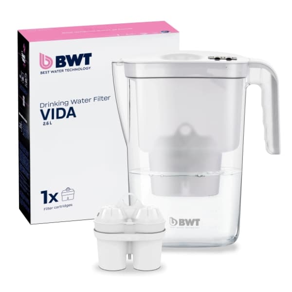 BARRIER BWT bokal za filtriranje vode Vida beli 1