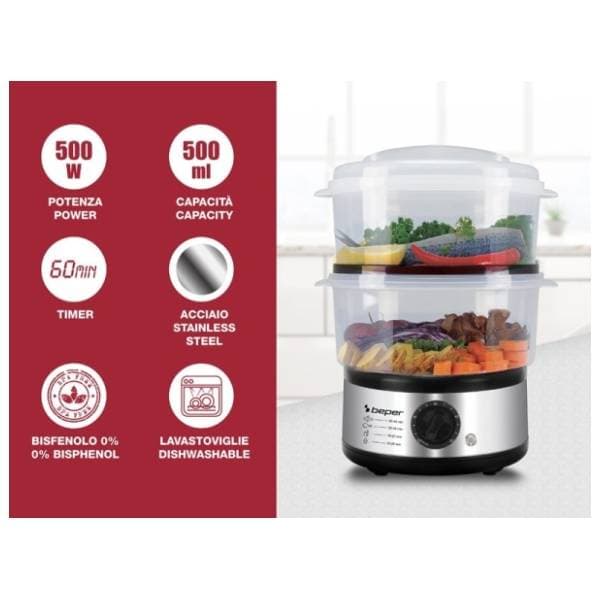 BEPER aparat za kuvanje na pari BC.261 4