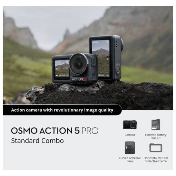 DJI Osmo Action 5 Pro Standard Combo akciona kamera 6