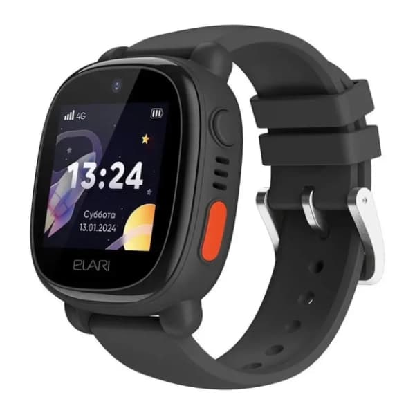 ELARI Kidphone 4G Lite crni pametni sat za decu 0