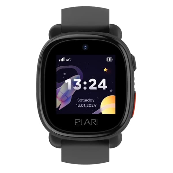 ELARI Kidphone 4G Lite crni pametni sat za decu 1