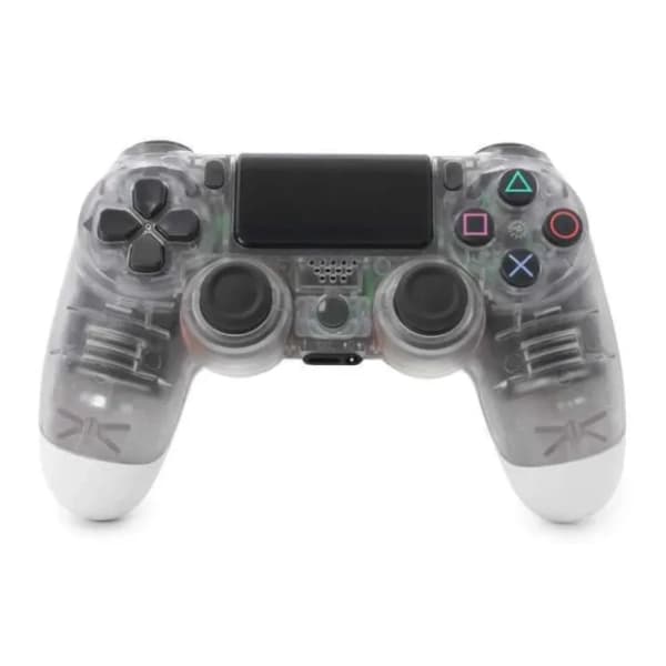 FANTECH Dual Shock beli transparent bežični gamepad 0