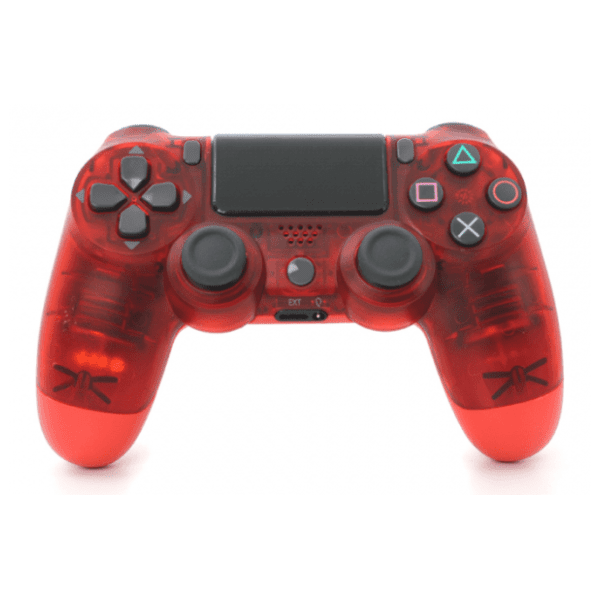 FANTECH Dual Shock crveni transparent bežični gamepad 0