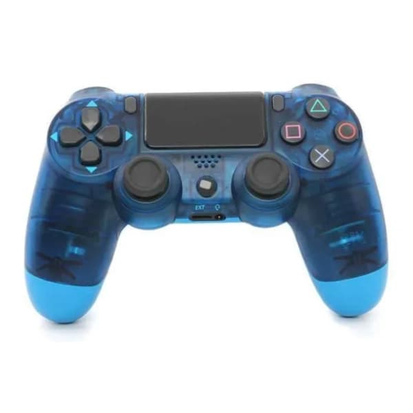 FANTECH Dual Shock plavi transparent bežični gamepad 0