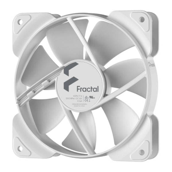 FRACTAL DESIGN Aspect 12 White ventilator za PC 0