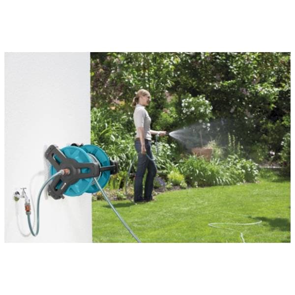 GARDENA GA 08009-20 zidni nosač-motalica sa crevom 20m 3