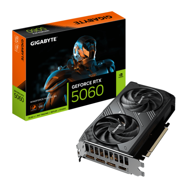 GIGABYTE GeForce RTX 5060 WINDFORCE MAX OC 8GB GDDR7 128-bit grafička kartica 0