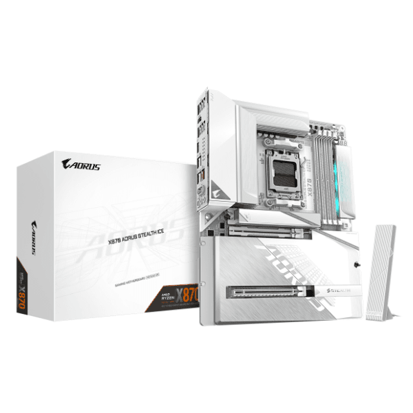 GIGABYTE X870 AORUS STEALTH ICE matična ploča 0