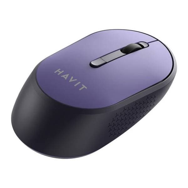 HAVIT bežični miš MS78GT ljubičasti 1