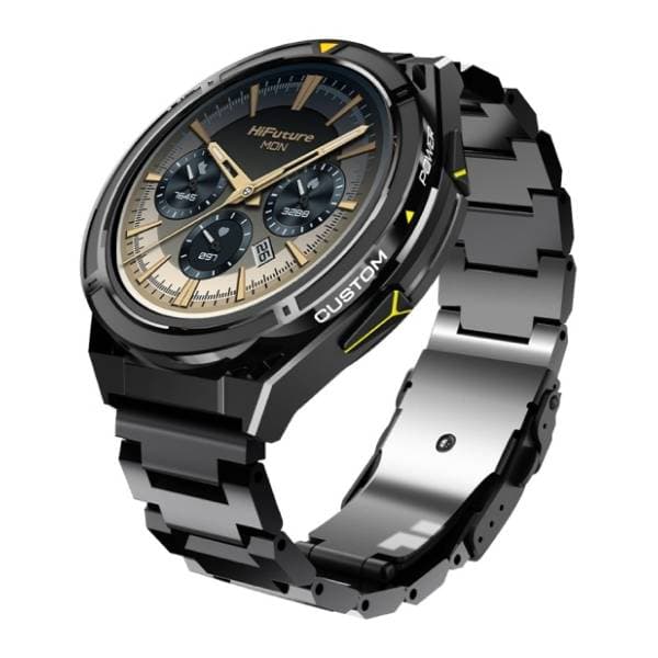 HiFuture Active Black Yellow pametni sat 0