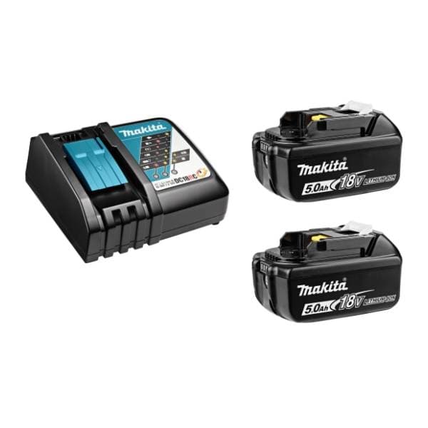 MAKITA 5Ah BL1850B + DC18RD set punjač i 2 baterije 0