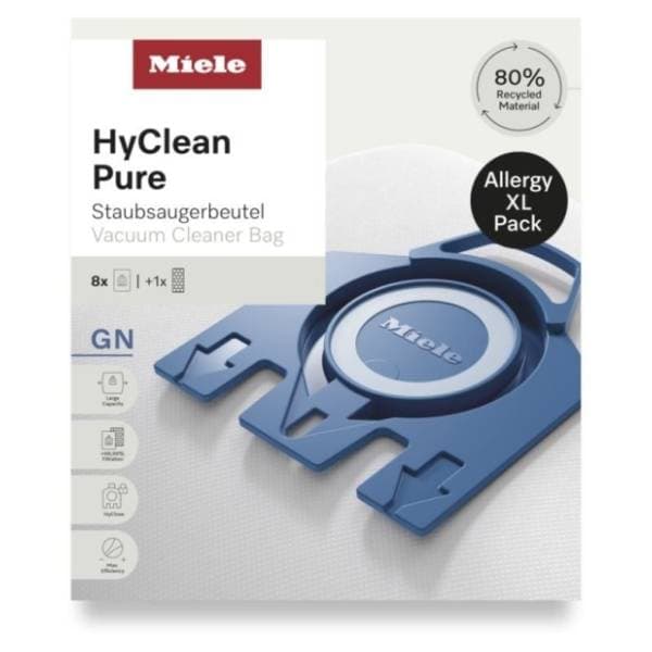 MIELE kese za usisivač HyCleanPure XL 8kom 1