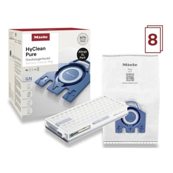 MIELE kese za usisivač HyCleanPure XL 8kom 2