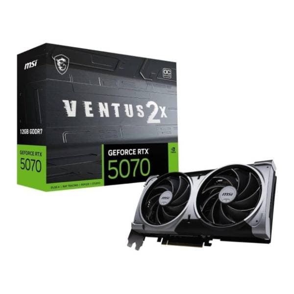 MSI nVidia GeForce RTX 5070 VENTUS 2X OC 12GB GDDR7 192-bit grafička kartica 0