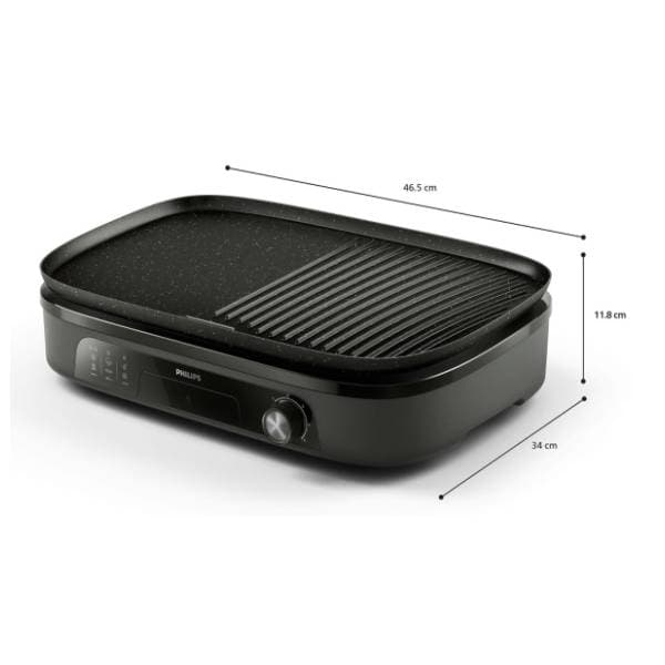 PHILIPS električni roštilj HD6210/90 1