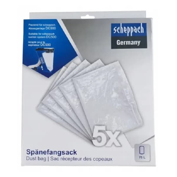 SCHEPPACH kese za usisivače DC500 5kom 0