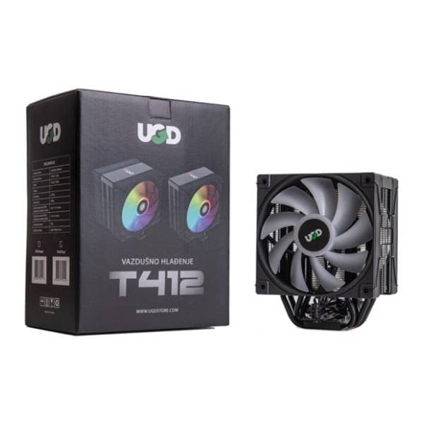 UGD T412D Dual kuler za procesor 3