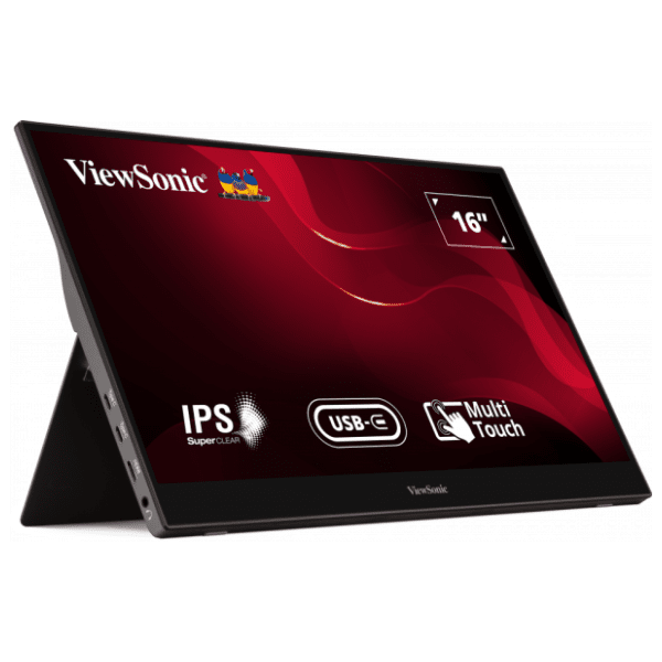 ViewSonic monitor 16" IPS TD1655 Multi-Touch Portable 1