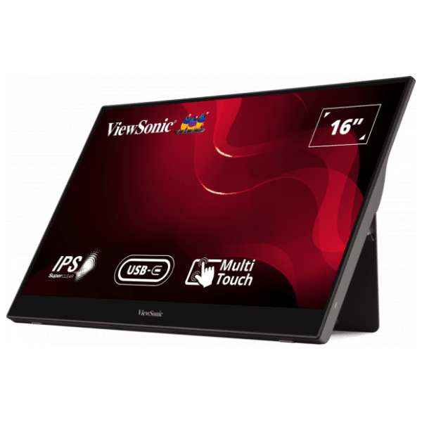 ViewSonic monitor 16" IPS TD1655 Multi-Touch Portable 2