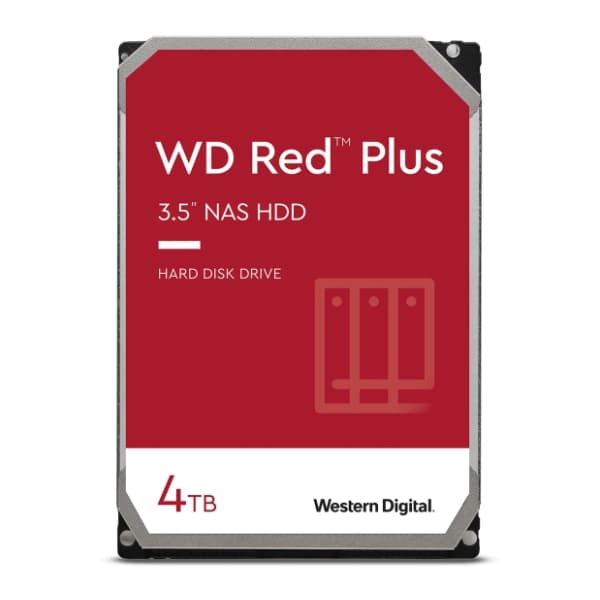 WESTERN DIGITAL hard disk 4TB (256MB) WD40EFPX Red Plus 0