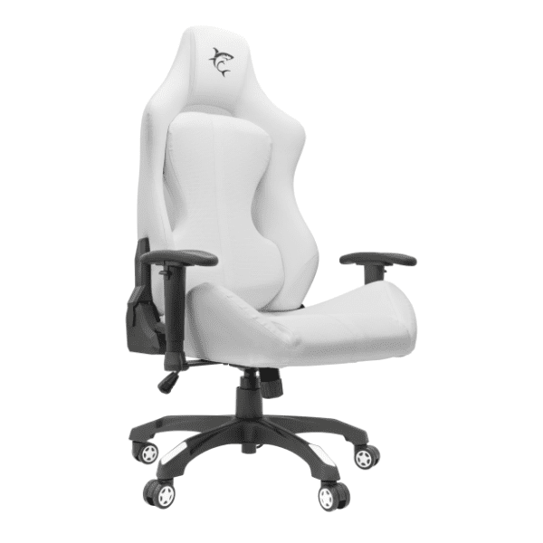 WHITE SHARK Monza bela gejmerska stolica 0