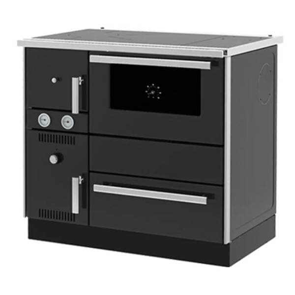 ALFA PLAM šporet na čvrsto gorivo Term 20 NR ECO antracit desni 0