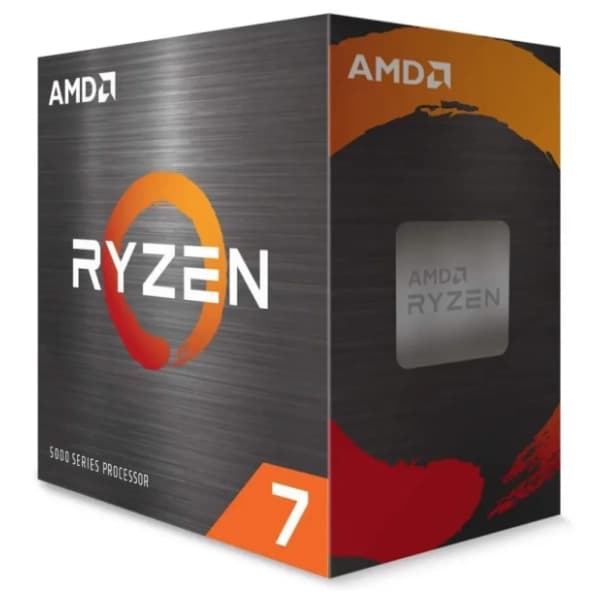 AMD Ryzen 7 5700X 8-Core 4.50 GHz (5.40 GHz) WOF procesorc Box 0