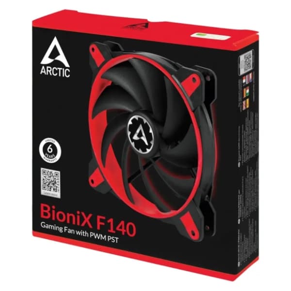 ARCTIC BioniX F140 crveni ventilator za PC (ACFAN00095A) 3