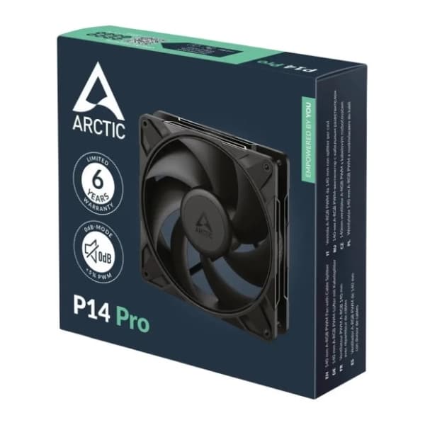 ARCTIC P14 Pro 140 mm PWM ventilator za PC (ACFAN00313A) 5