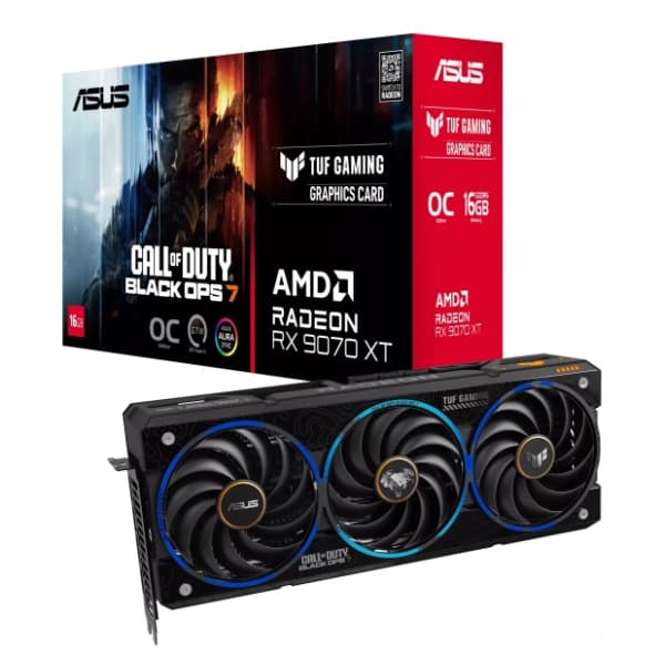 ASUS AMD Radeon RX 9070 XT TUF COD BO7 Special Edition 16GB GDDR6 256-bit grafička kartica 15