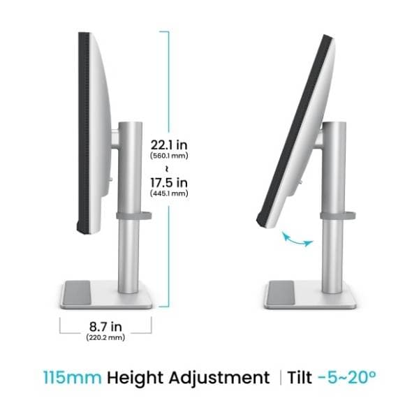 BENQ monitor 27" IPS MA270U MOBIUZ (Nano Matte za MacBook) 6