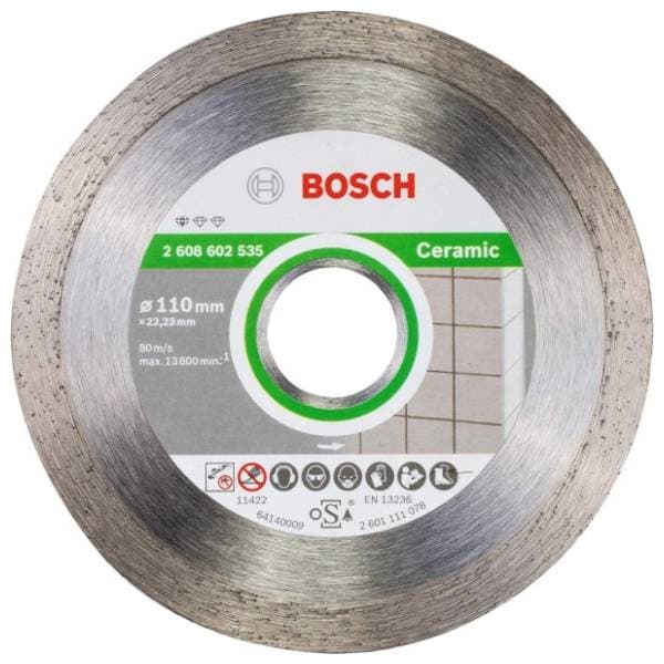 BOSCH 110 x 22,23 x 1,6 x 7,5 mm 2608602535 dijamantska rezna ploča 0
