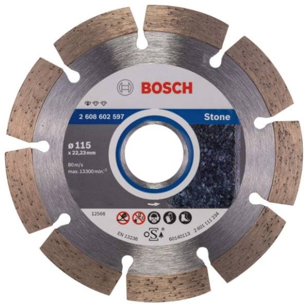 BOSCH 115 x 22,23 x 1,6 x 10 mm 2608602597 dijamantska rezna ploča 0