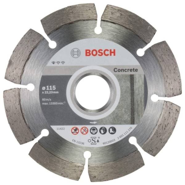 BOSCH 115 x 22,23 x 1,6 x 10 mm 2608603239 dijamantska rezna ploča 0
