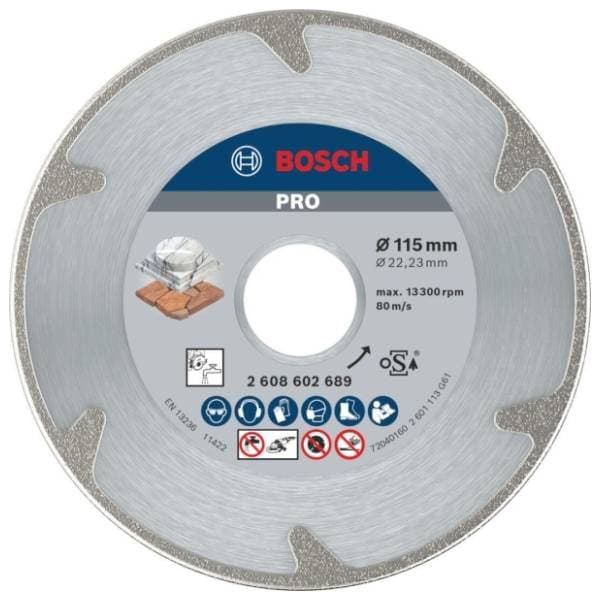 BOSCH 115x2.2 mm segmenti 3 mm (2608602689) dijamantska rezna ploča 0