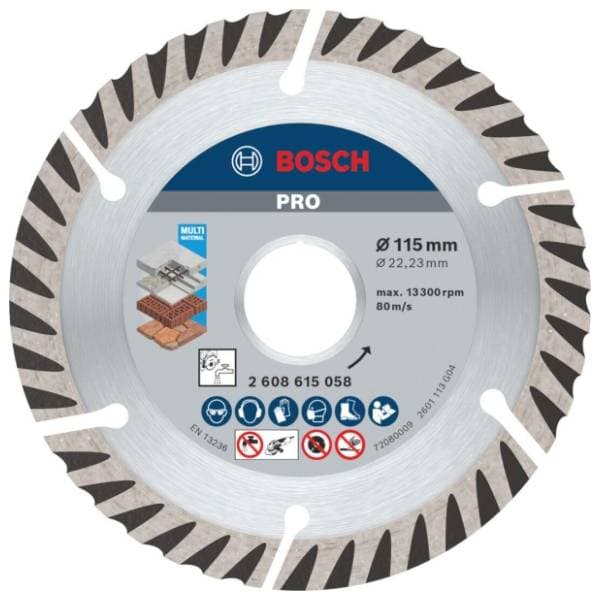 BOSCH 115x2 mm 2608615058 dijamantska rezna ploča 0