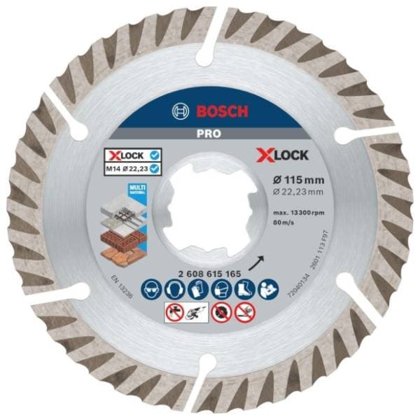 BOSCH 115x2 mm 2608615165 dijamantska rezna ploča 0