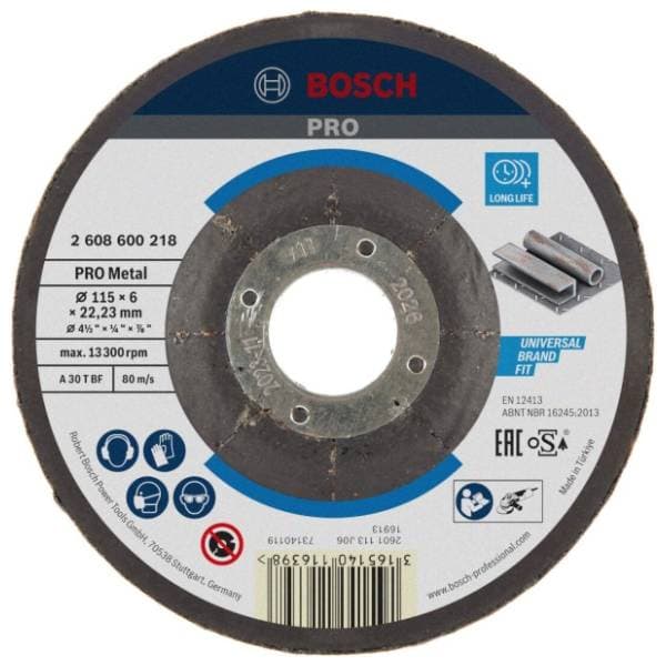 BOSCH 115x6 mm A 30 T BF oSa 2608600218 brusna ploča 0