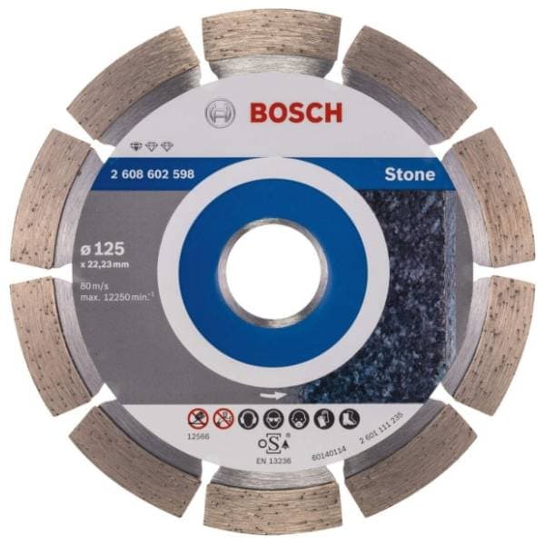 BOSCH 125 x 22,23 x 1,6 x 10 mm 2608602598 dijamantska rezna ploča 0