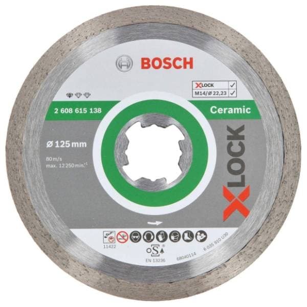 BOSCH 125 x 22,23 x 1,6 x 7 mm 2608615138 dijamantska rezna ploča 0
