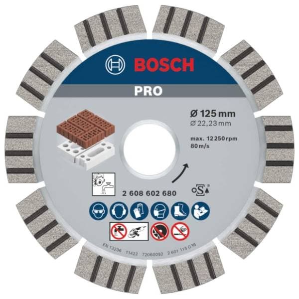 BOSCH 125x2.2 mm 2608602680 dijamantska rezna ploča 0