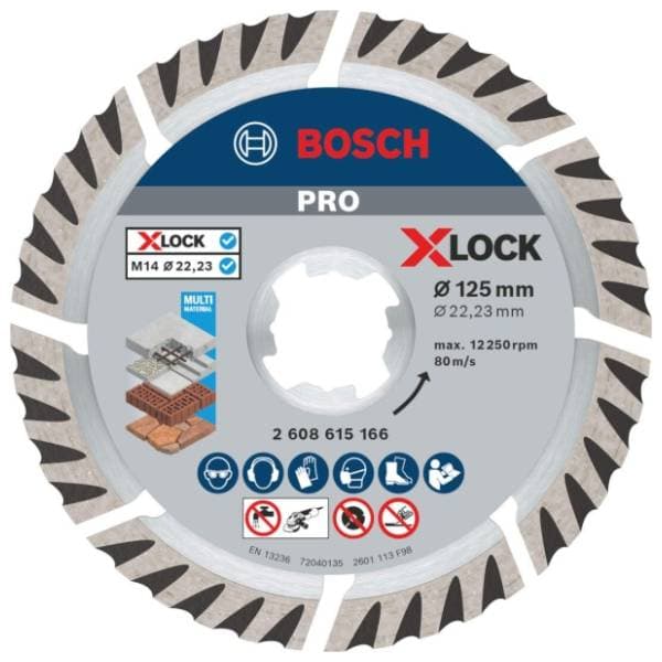 BOSCH 125x2 mm 2608615166 dijamantska rezna ploča 0