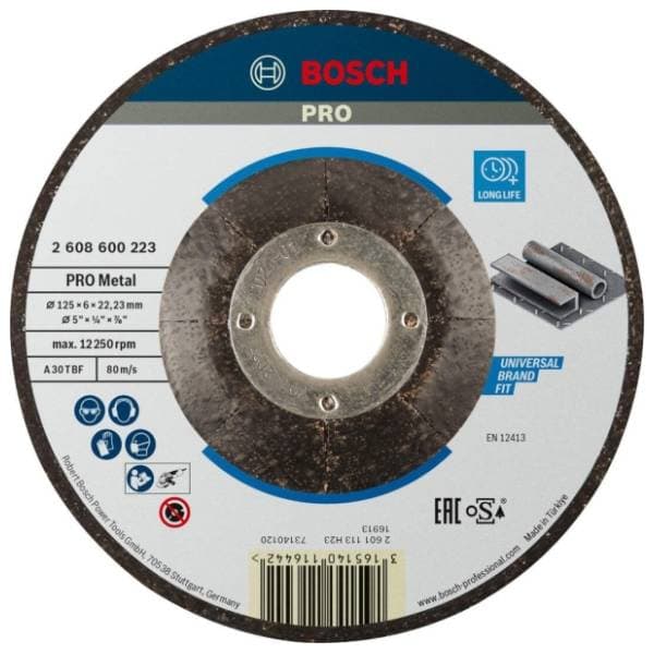 BOSCH 125x6 mm A 30 T BF oSa 2608600223 brusna ploča 0