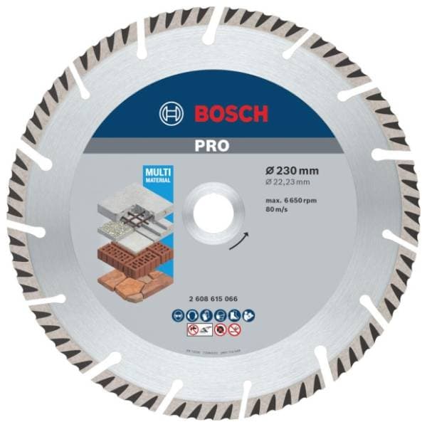 BOSCH 230x22.23x2.6x10mm 2608615066 dijamantska rezna ploča 0