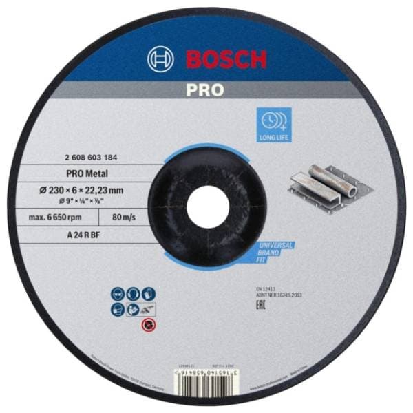 BOSCH 230x6 mm A 24 P BF 2608603184 brusna ploča 0